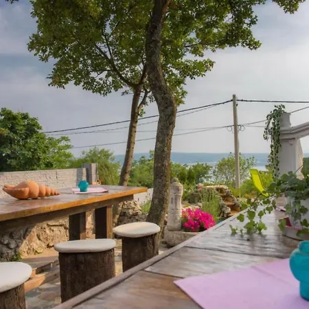 In With Seaview, Terrace, Air Condition, Wifi Appartamento Crikvenica